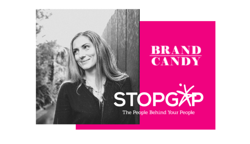 Stopgap Financial Controller, Oxana, and her side hustle Brand Candy